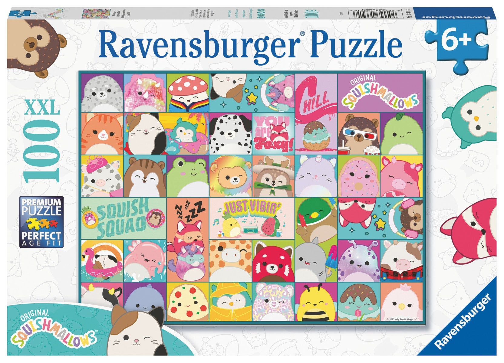 Puslespill 100 Squishmallows Ravensburger