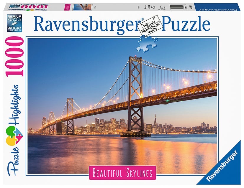 Puslespill 1000 San Fransisco Ravensburger