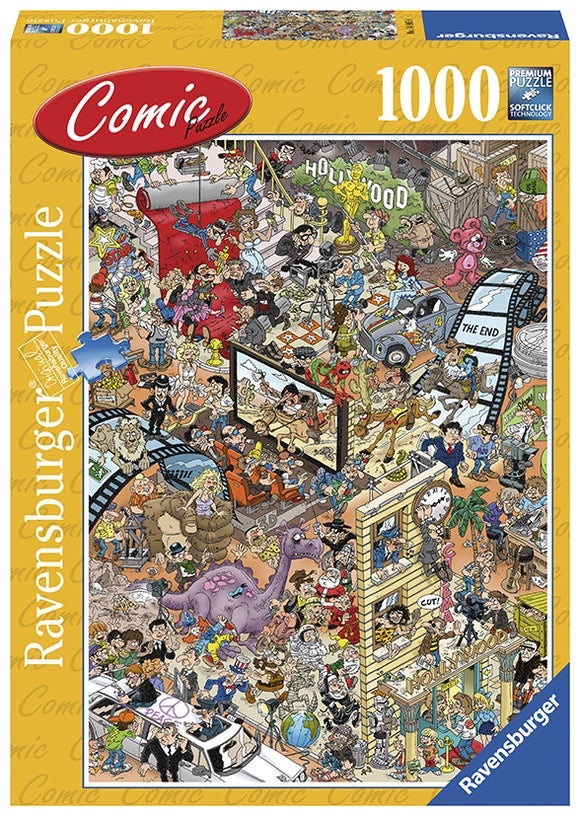 Puslespill 1000 Hollywood Comic Ravensburger