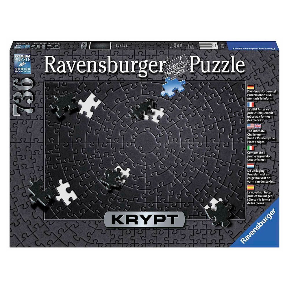 Puslespill 736 Krypt Svart Ravensburger