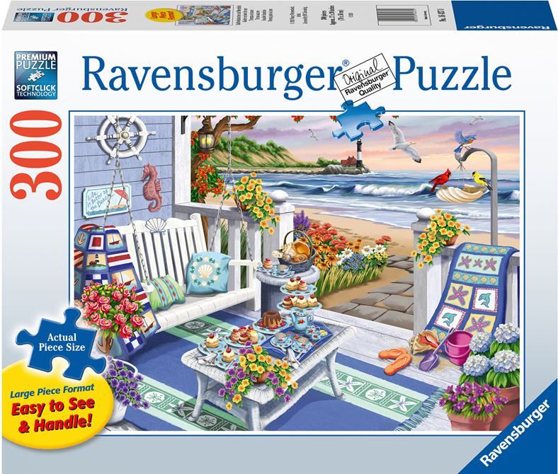 Puslespill 300 Huset Ved Sjøen Ravensburger