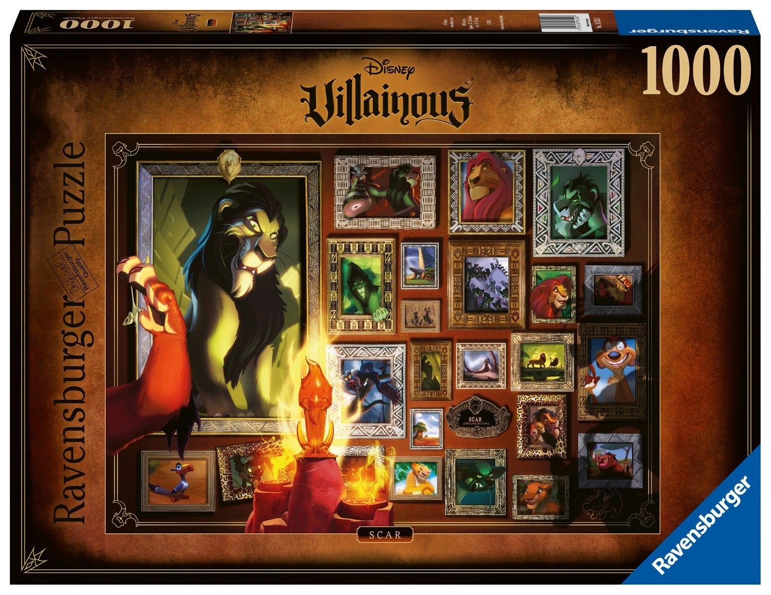 Puslespill 1000 Villainous Scar Ravensburger