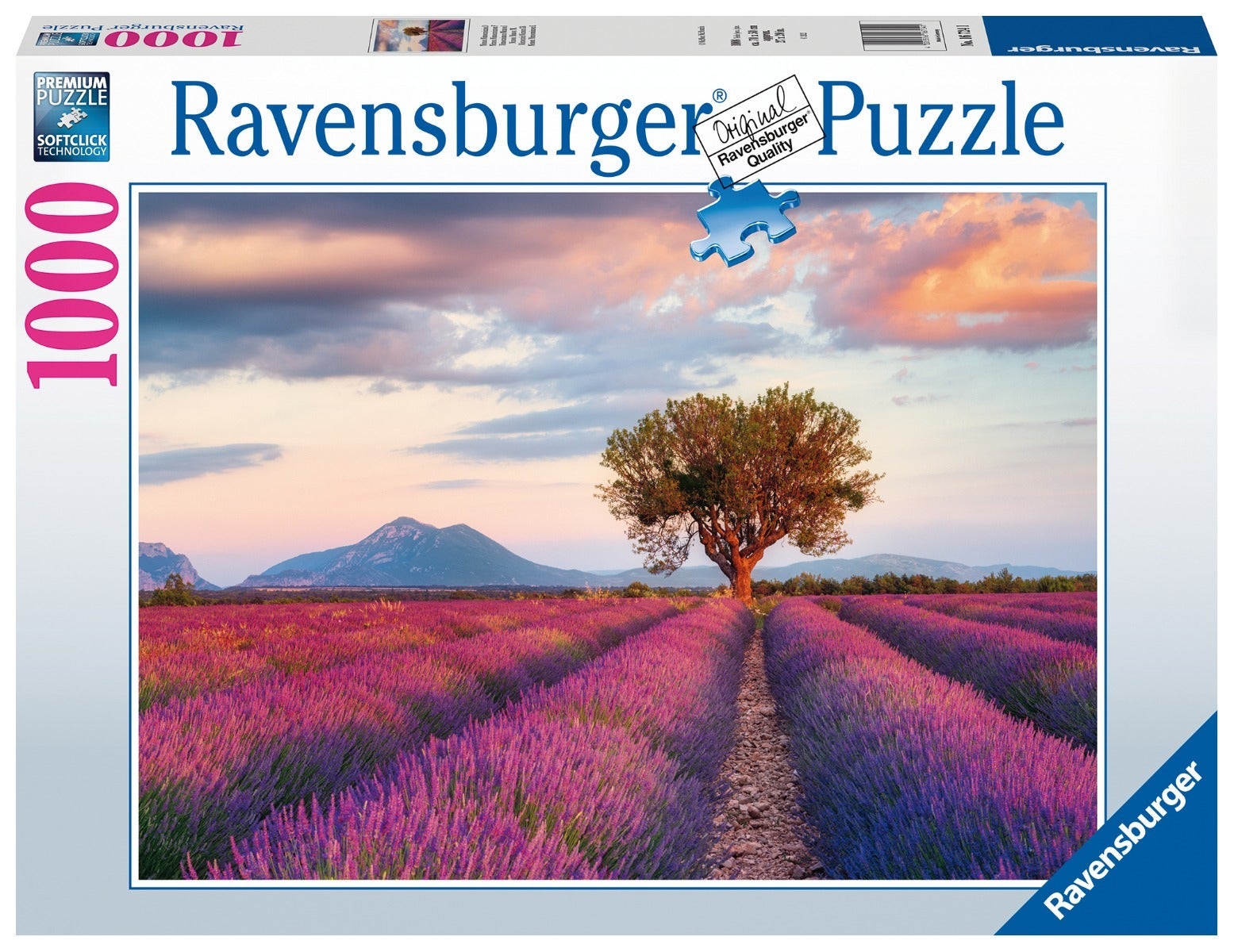 Puslespill 1000 Lavendelåkeren Ravensburger