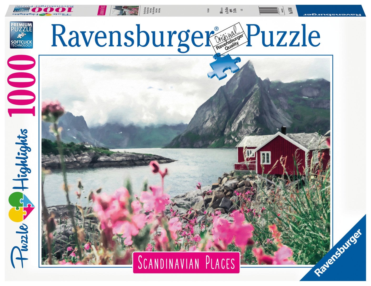 Puslespill 1000 Reine, Lofoten Ravensburger