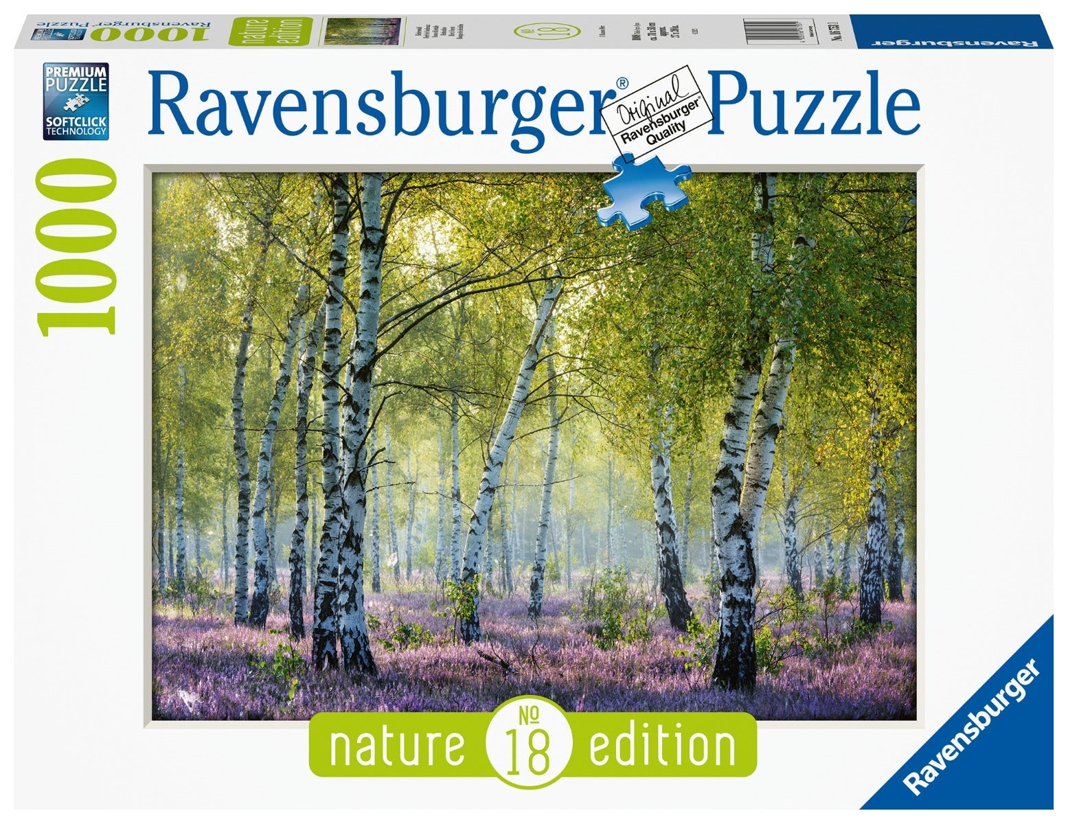 Puslespill 1000 Bjørkeskog Ravensburger