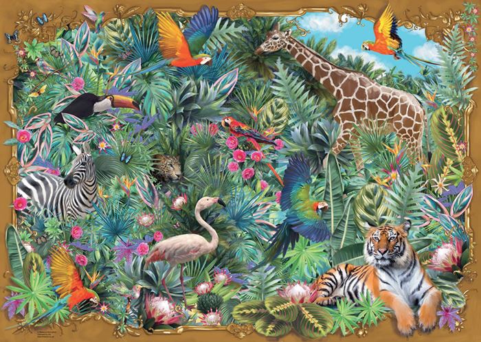 Puslespill 1000 Det Ville Ravensburger