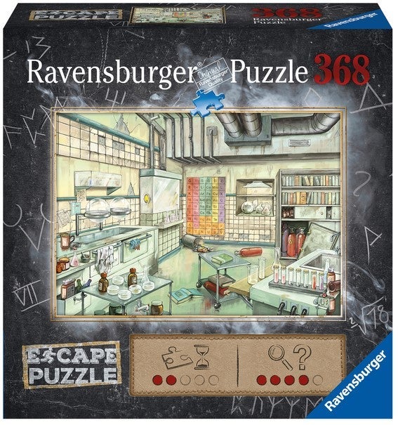 Puslespill 368 Escape Lab Ravensburger