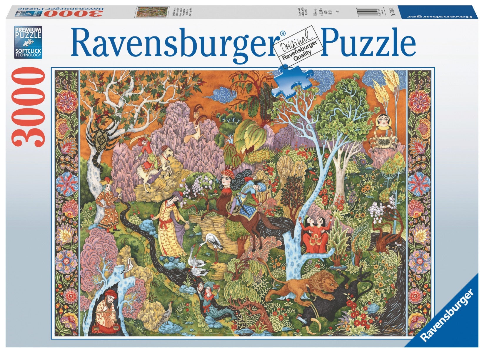 Puslespill 3000 Sol Tegnets Hage Ravensburger