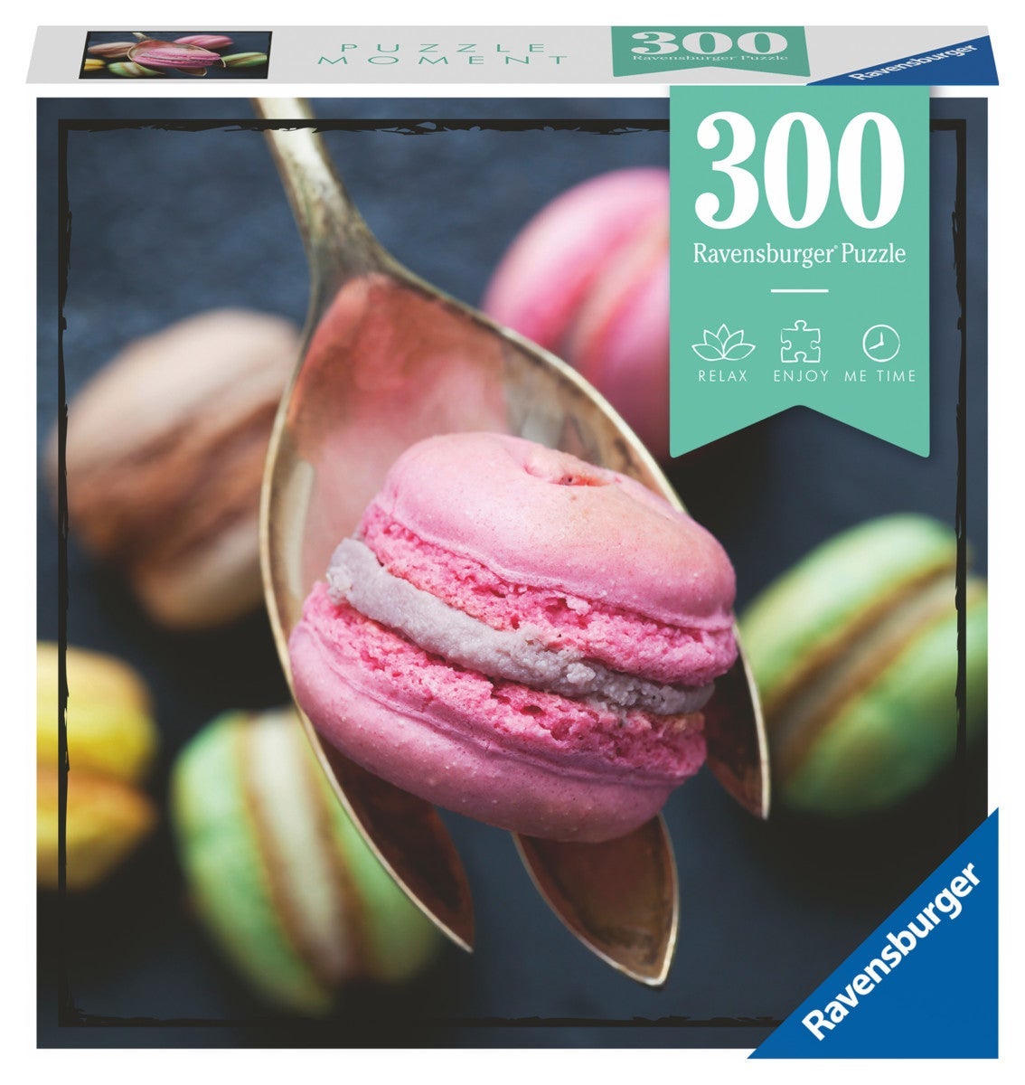Puslespill 300 Macarons Ad Ravensburger