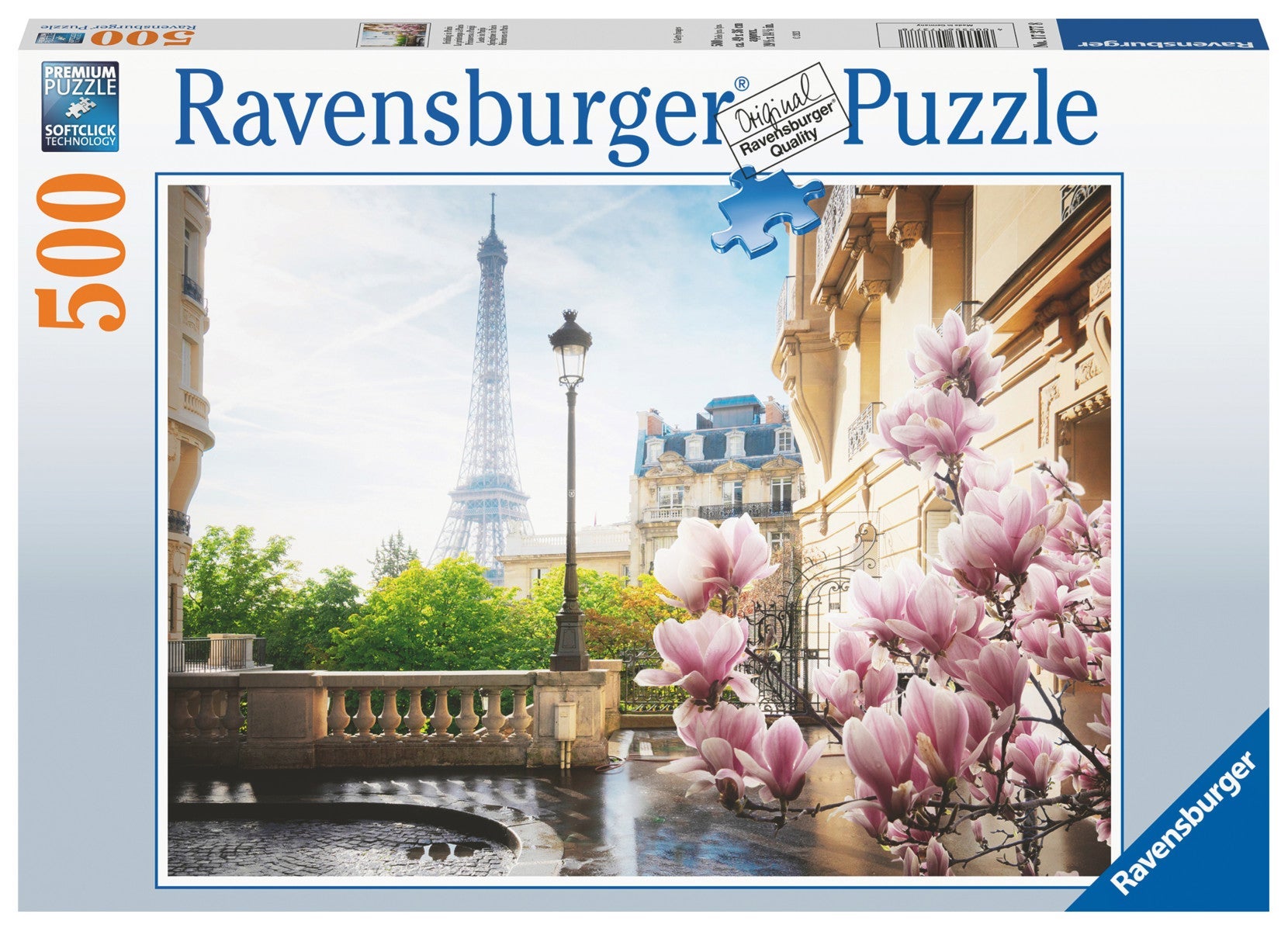 Puslespill 500 Vår i Paris Ravensburger