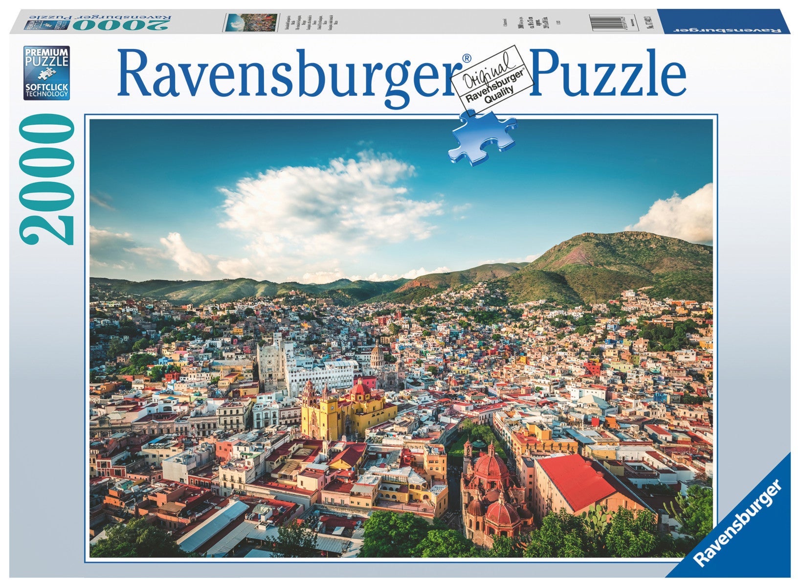Puslespill 2000 Guanajuato Mexico Ravensburger