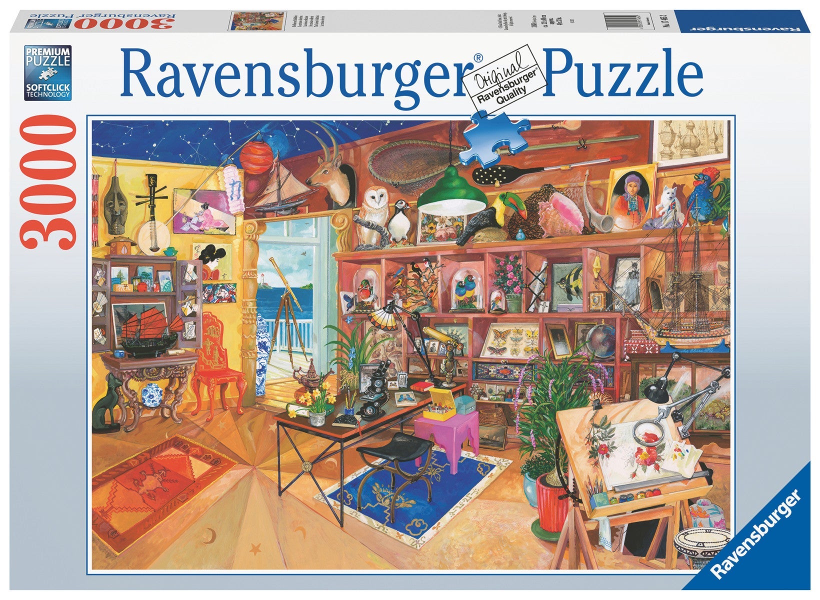 Puslespill 3000 Nysgjerrige Samling Ravensburger