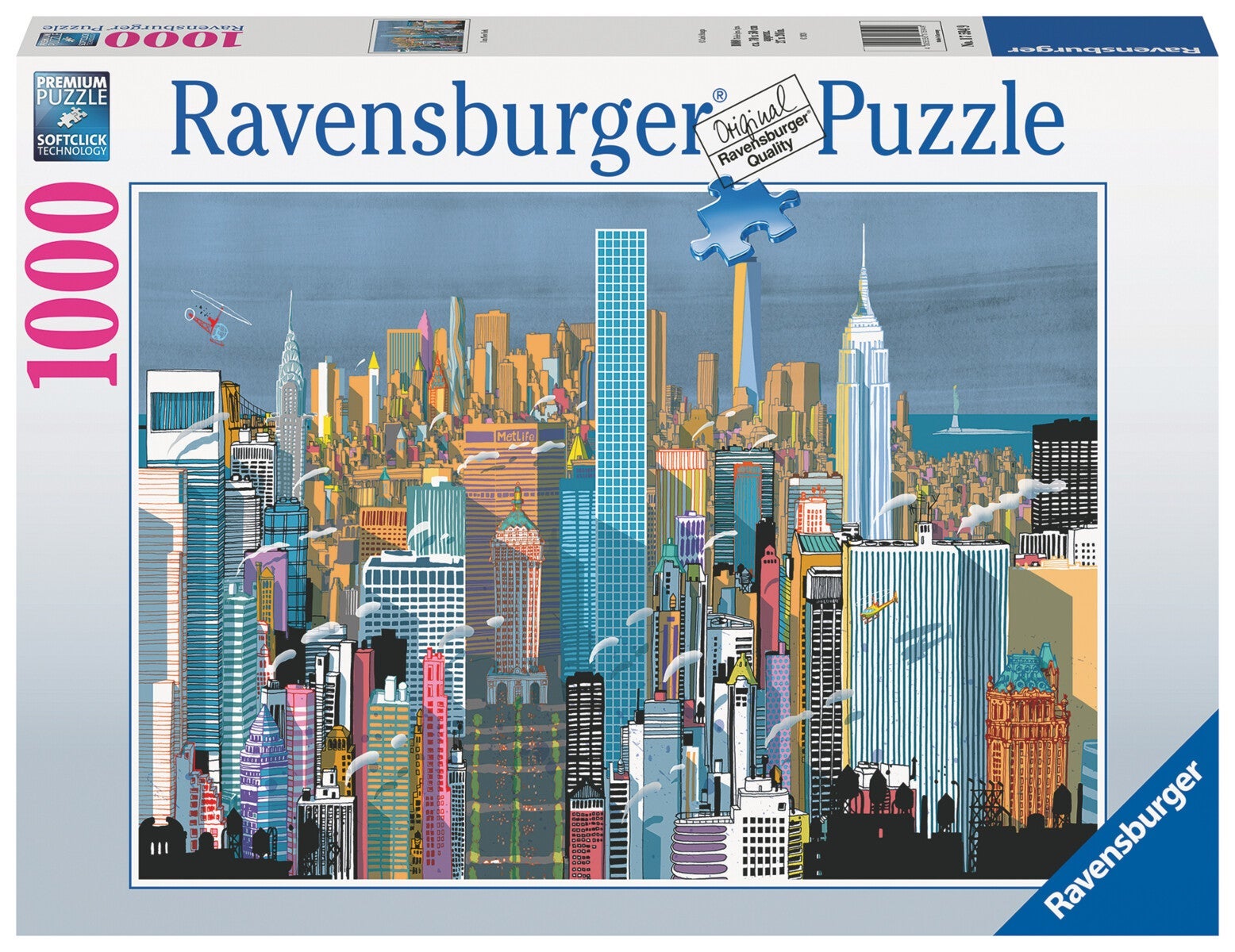 Puslespill 1000 Jeg Er New York Ravensburger
