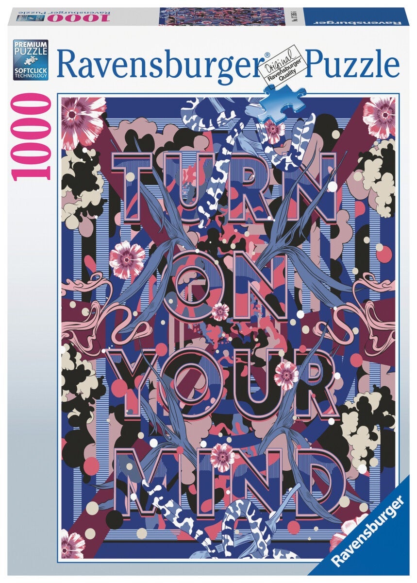 Puslespill 1000 Slå På Tankene Dine Ravensburger