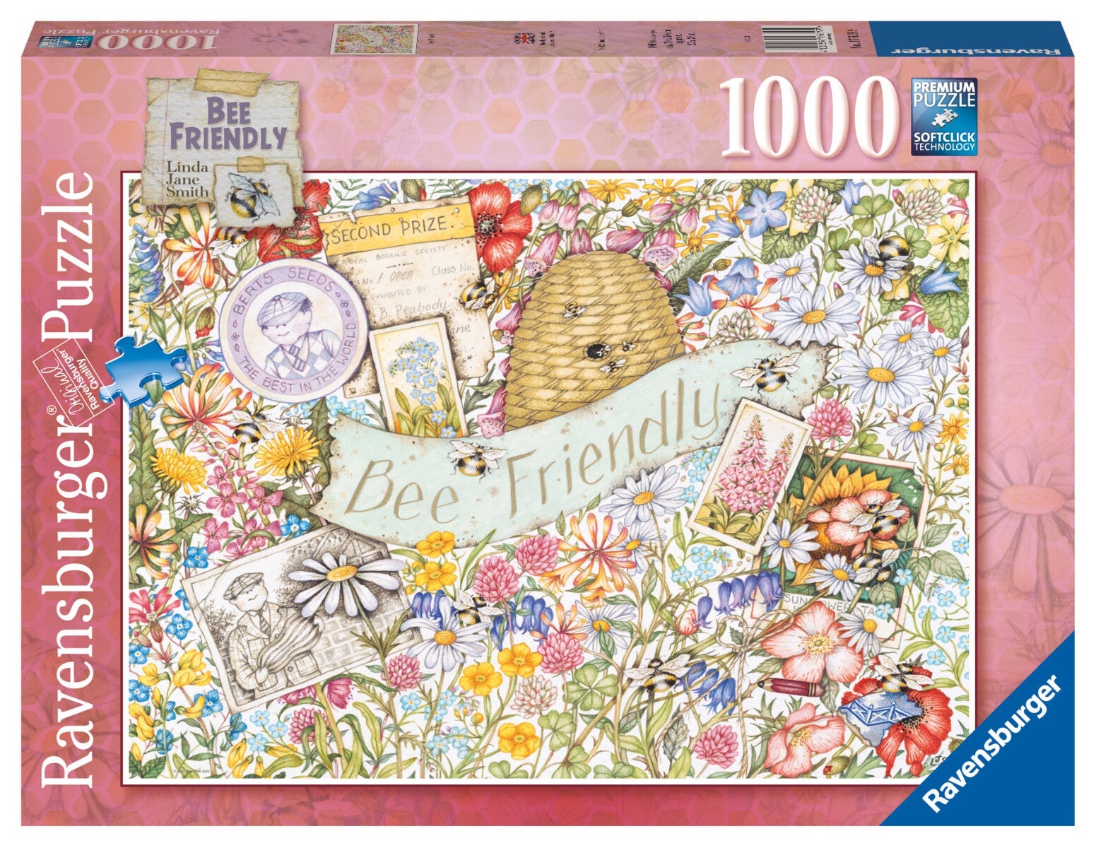 Puslespill 1000 Humle Vennlig Ravensburger