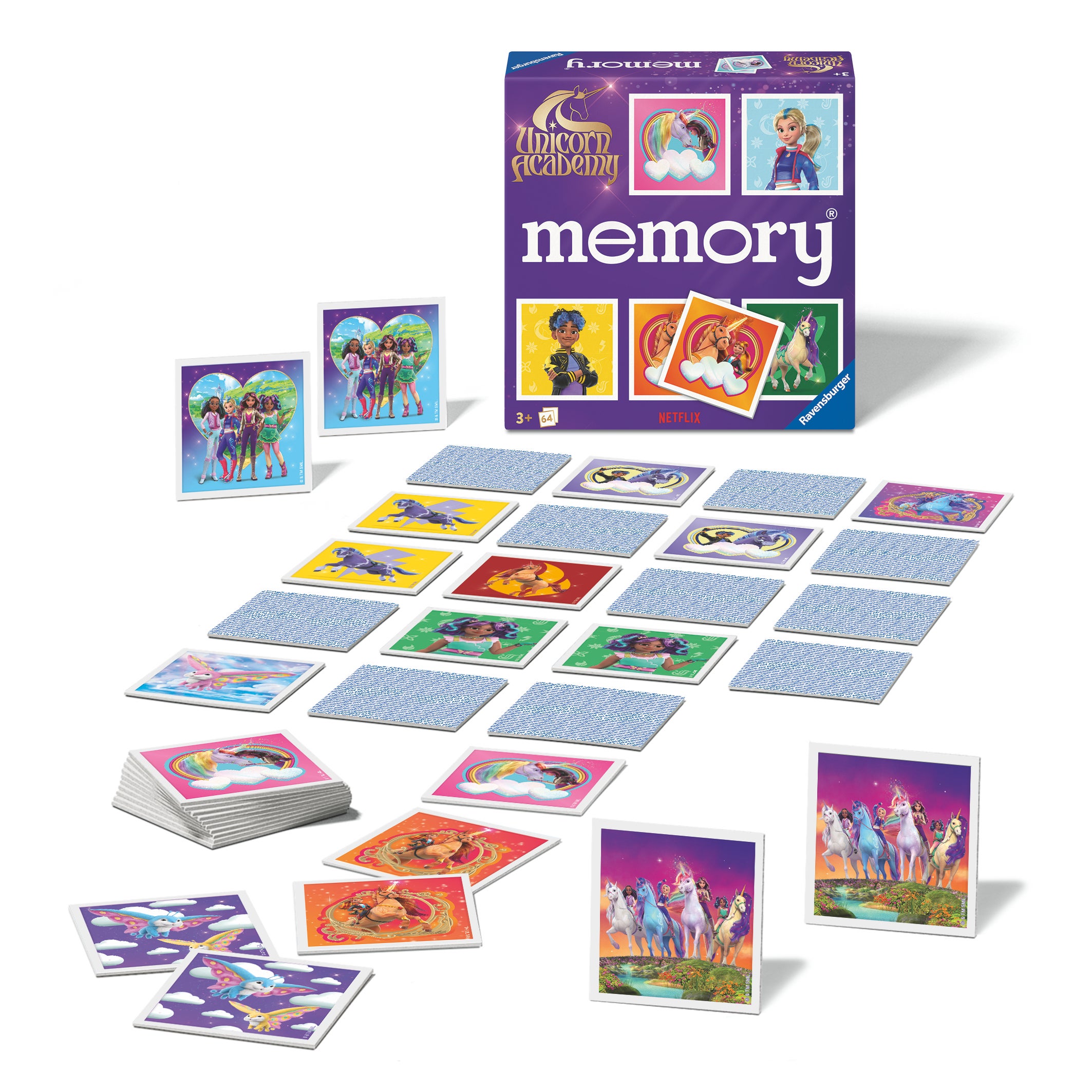 Spill Unicorn Academy Memory