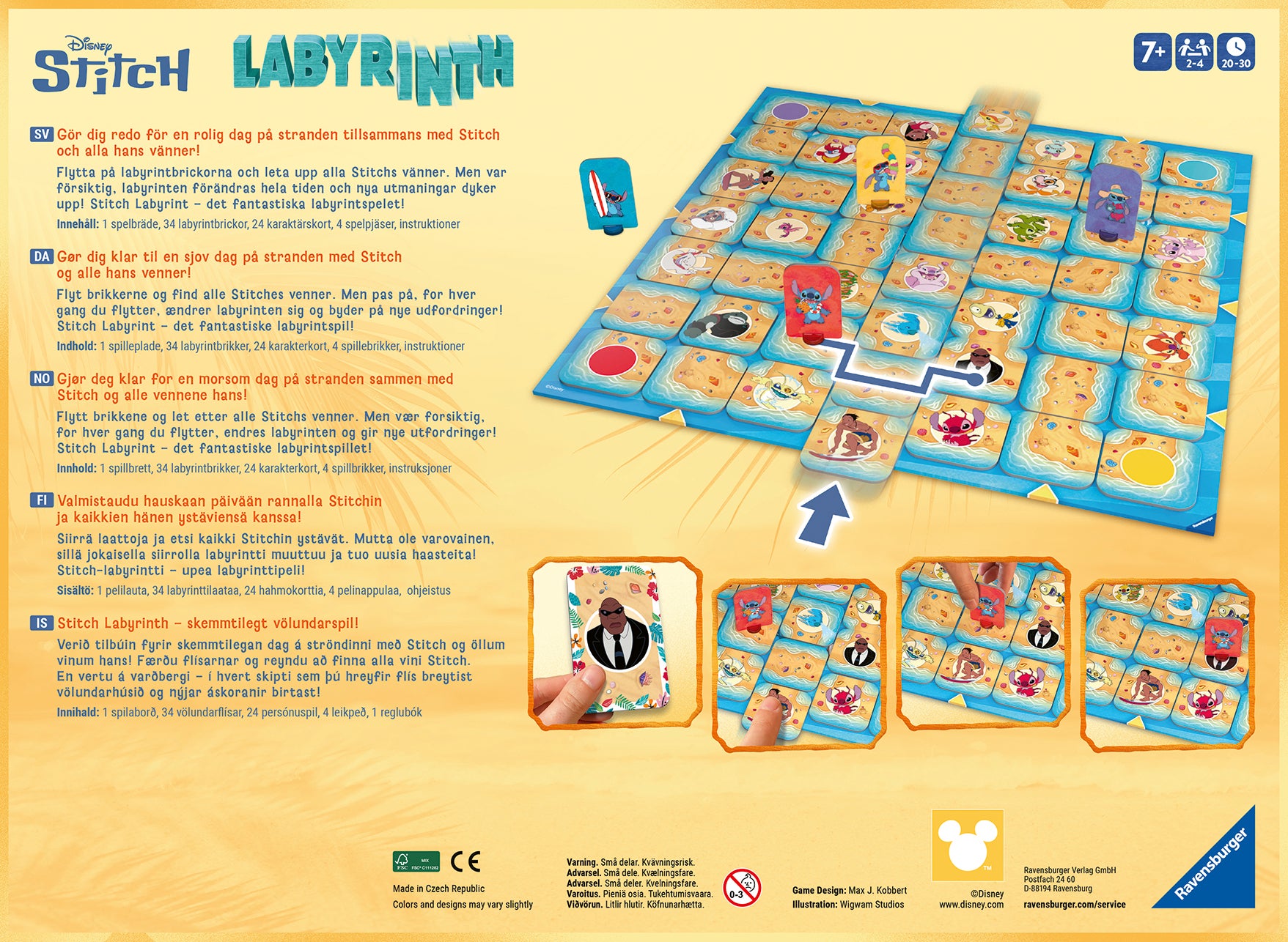 Spill Labyrinth Stitch