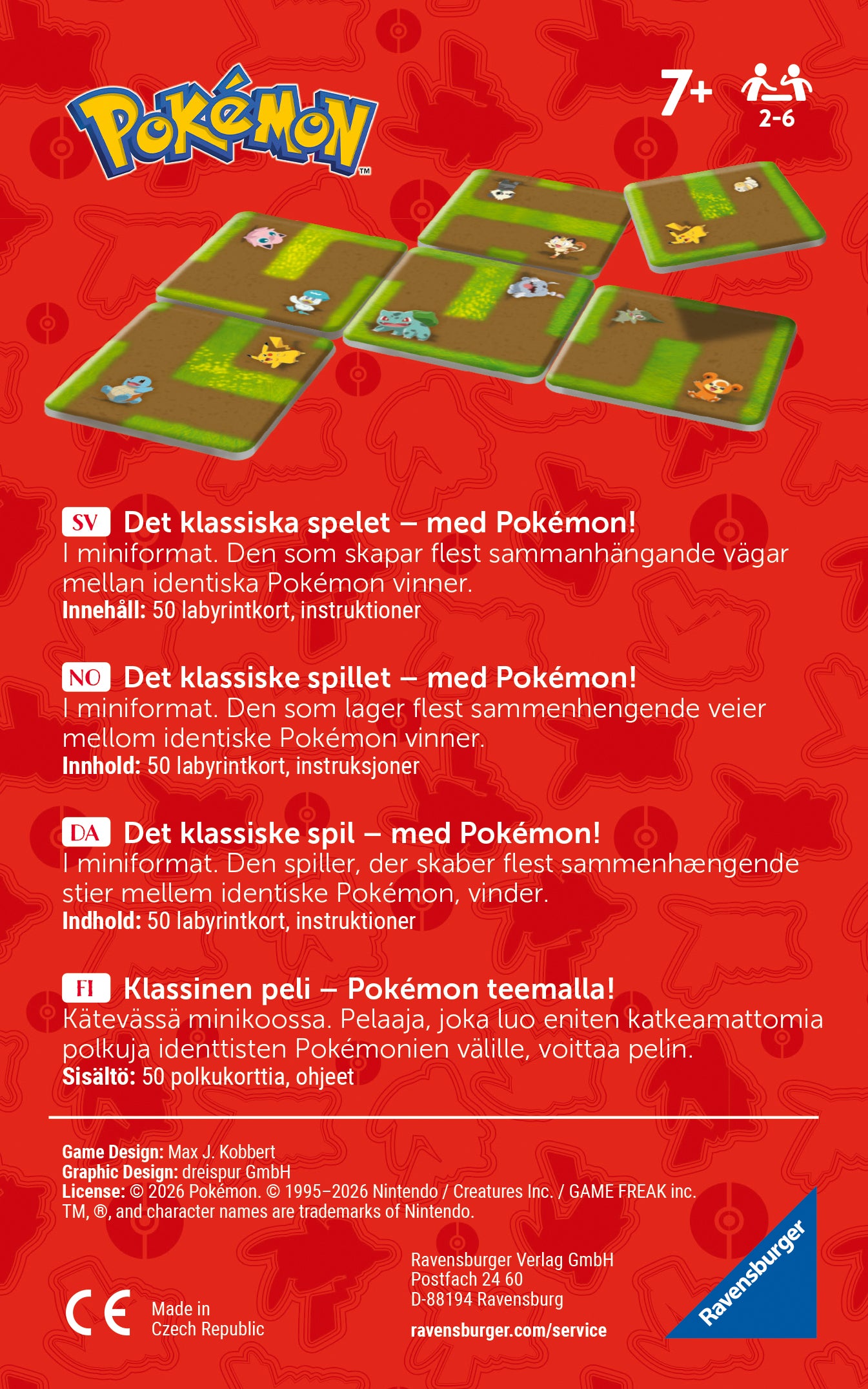 Spill Pokemon Labyrinth Connect