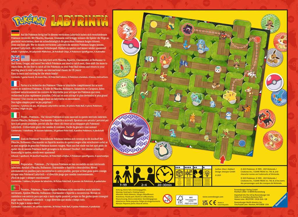 Spill Pokémon Labyrinth