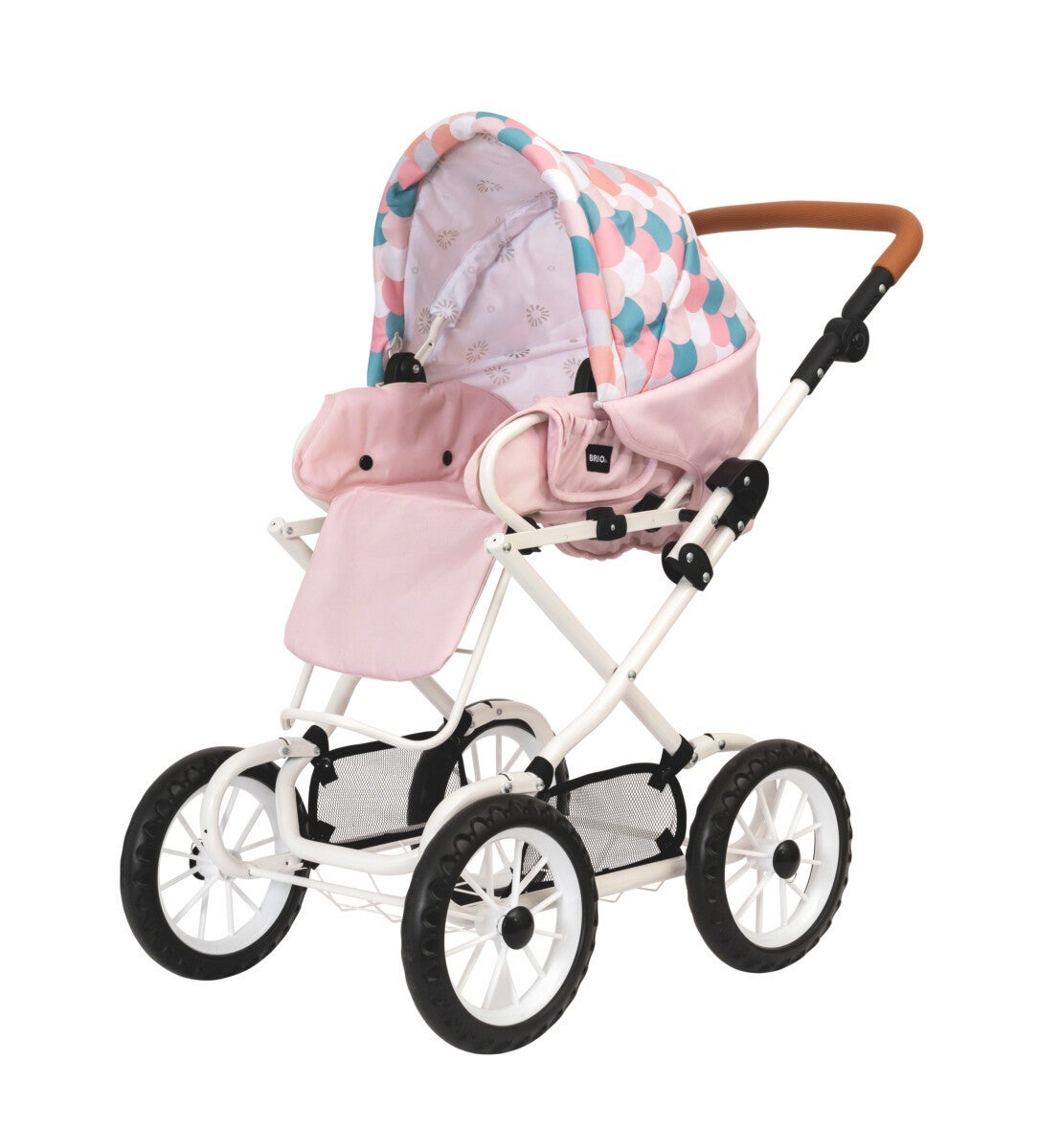 Brio Dukkevogn Rosa Med Dråpeform