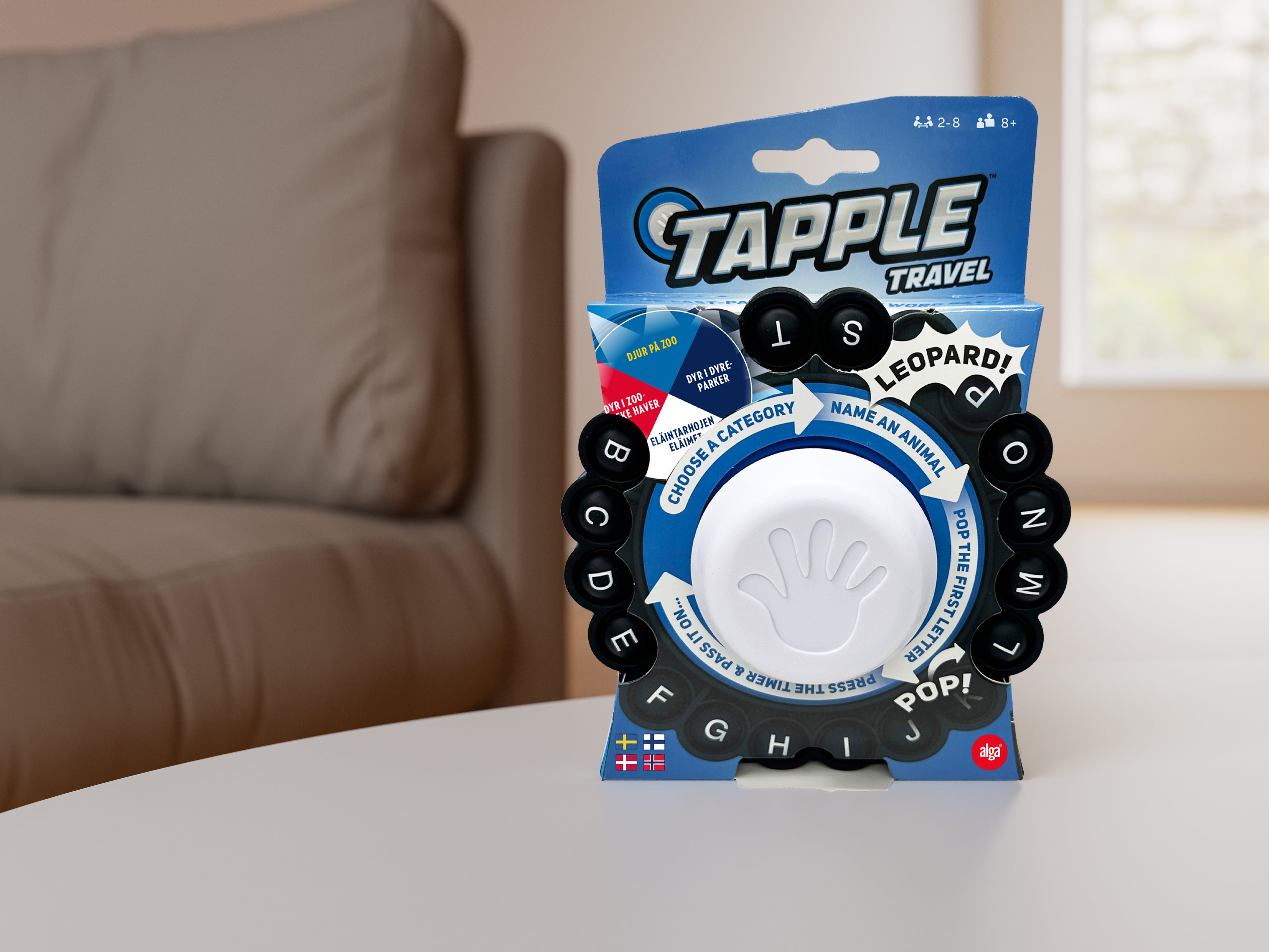 Spill Tapple Travel Game