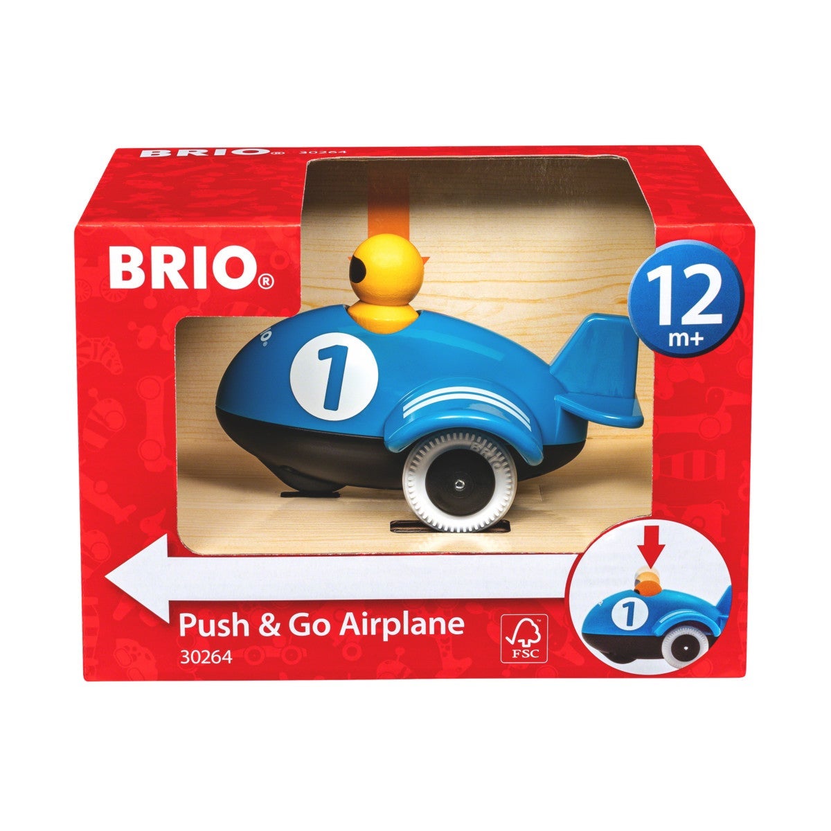 Brio Trykk og Kjør-Fly