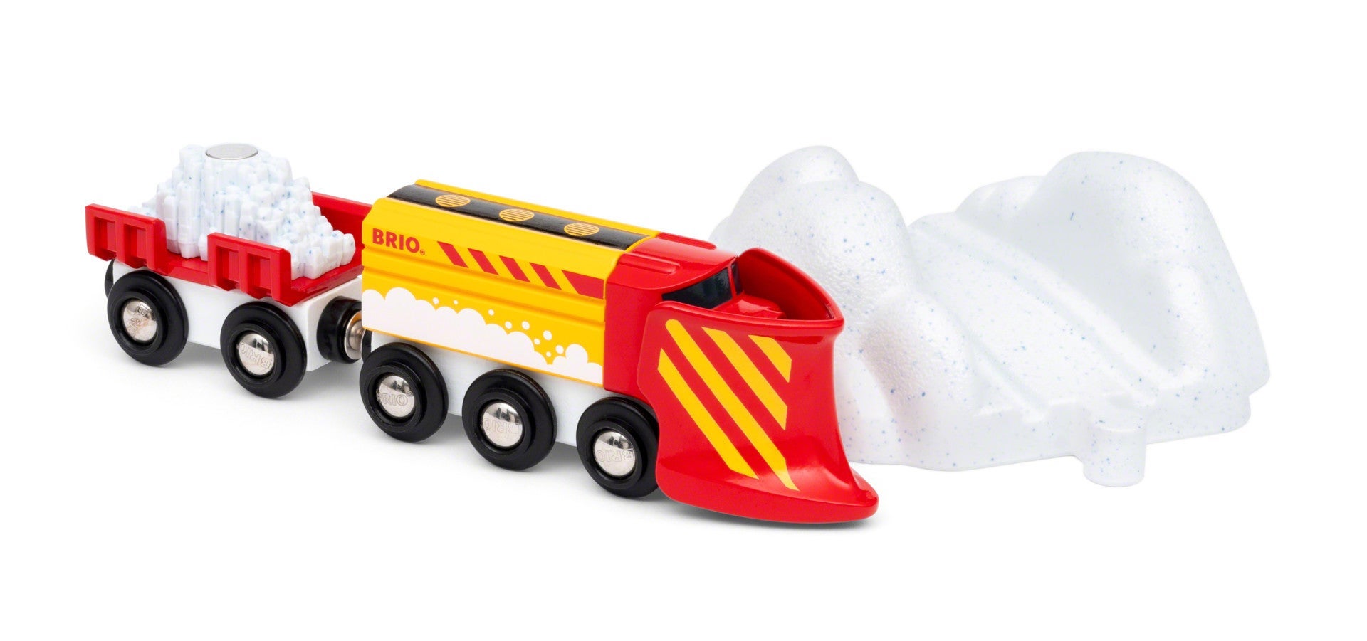 Brio World Snow Plow Train