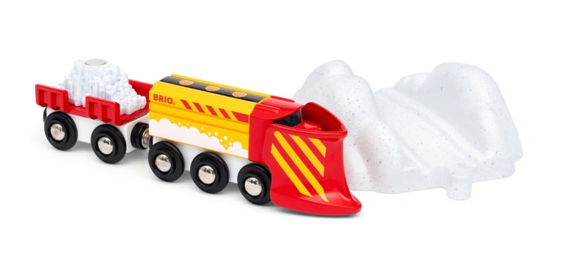 Brio World Snow Plow Train