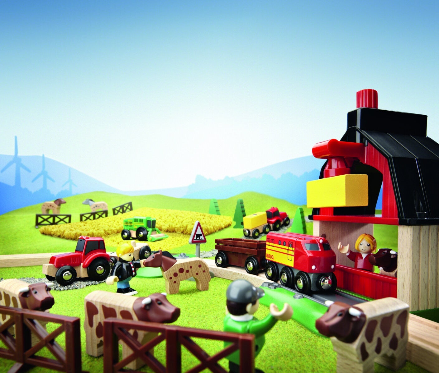 Brio Togbane Bondegård 20 Deler