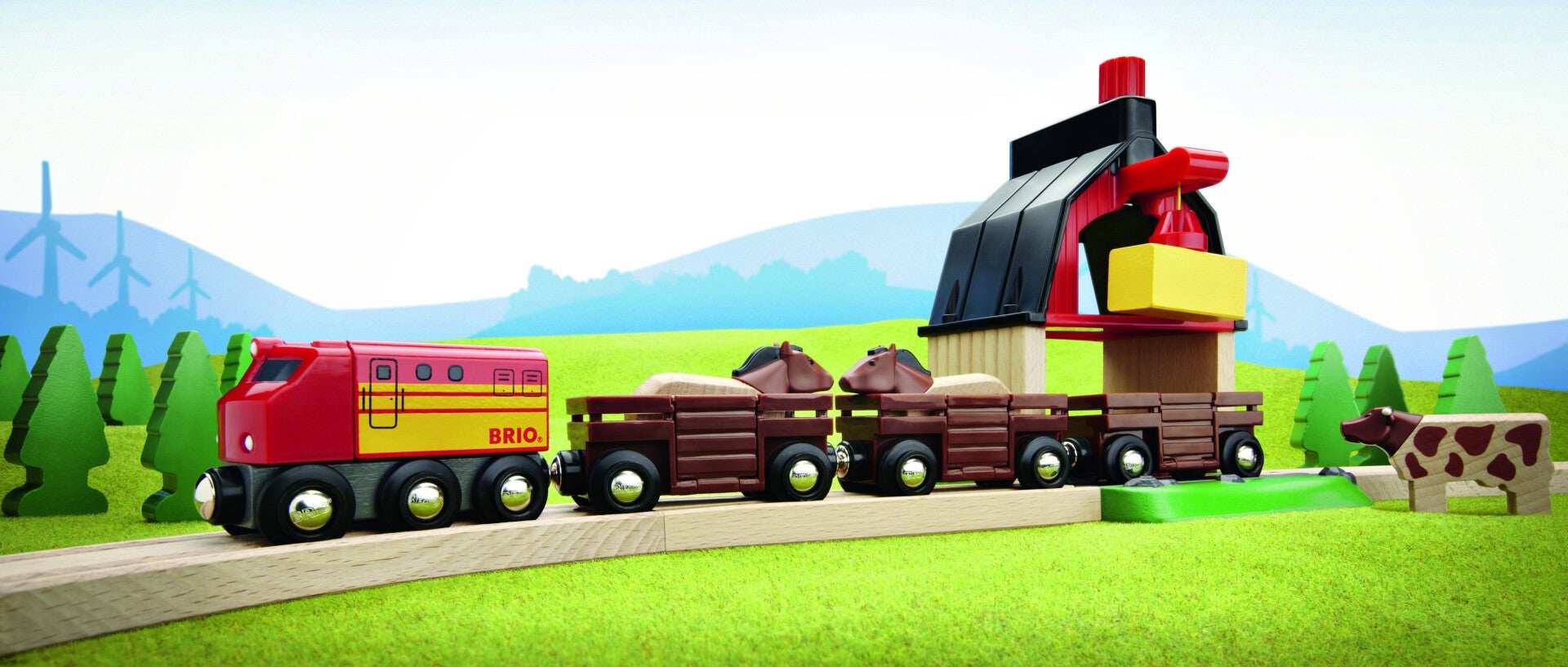 Brio Togbane Bondegård 20 Deler