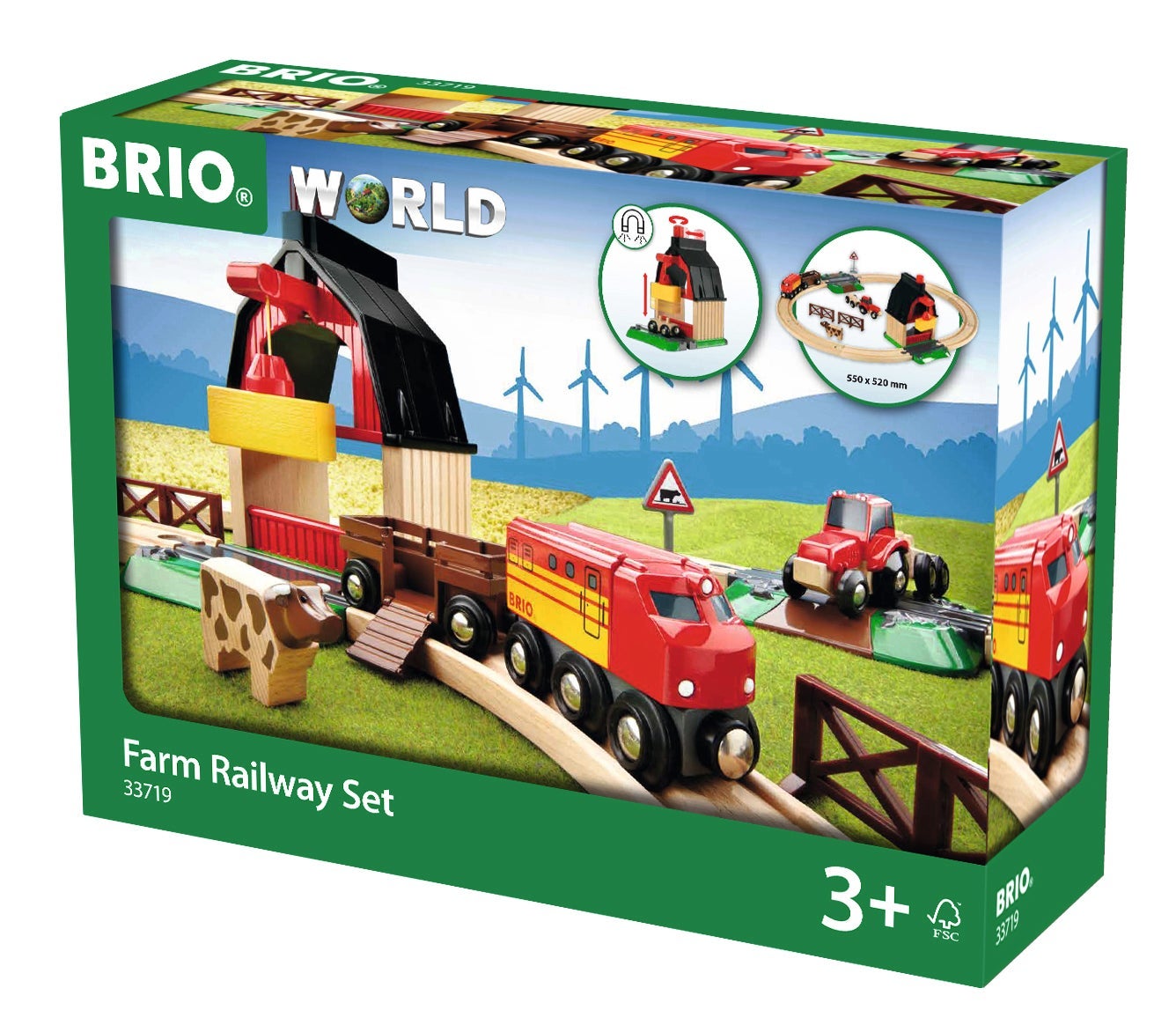 Brio Togbane Bondegård 20 Deler