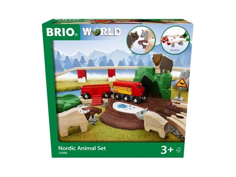 Brio World Nordiske Dyresett