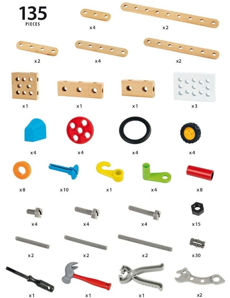 Brio Builder Byggesett 136 Deler