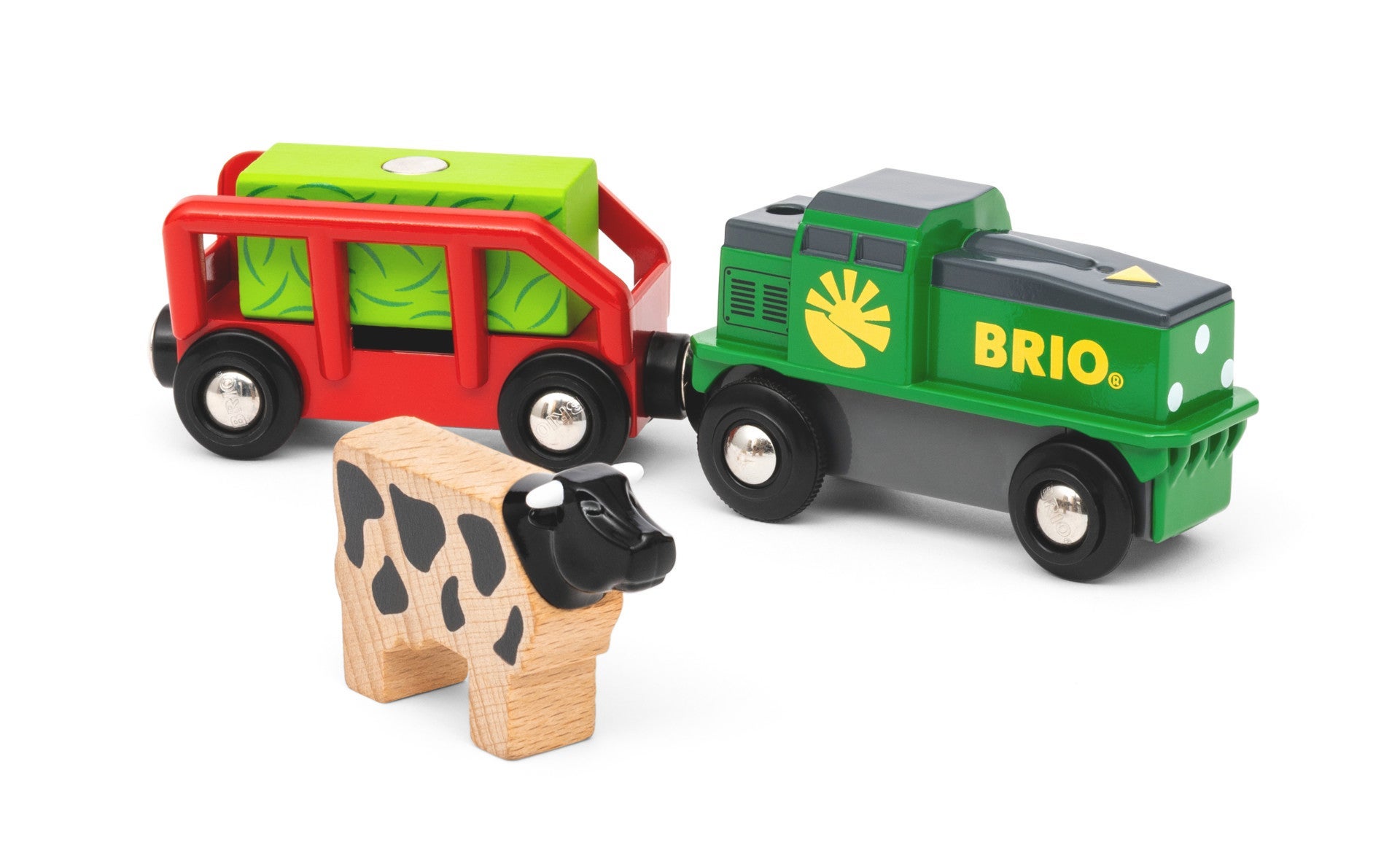 Brio World Farm Battery Train - Brio tog