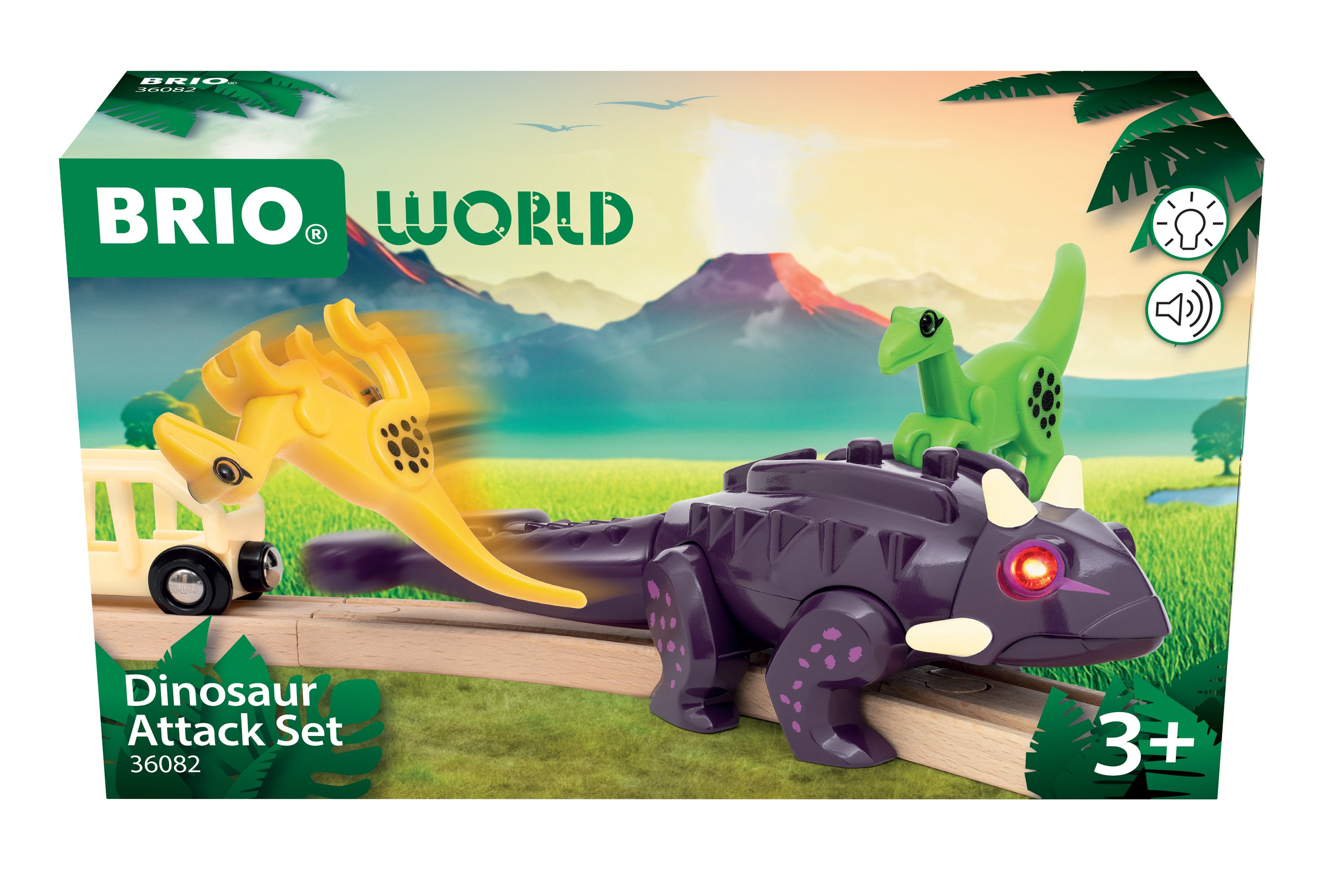 Brio Dinosaur Attack Set