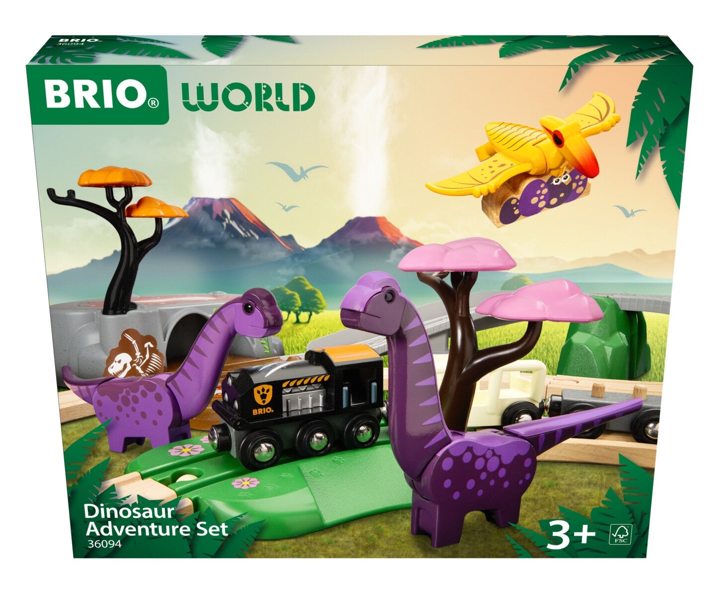 Leke Brio Dinosaur Adventure Set