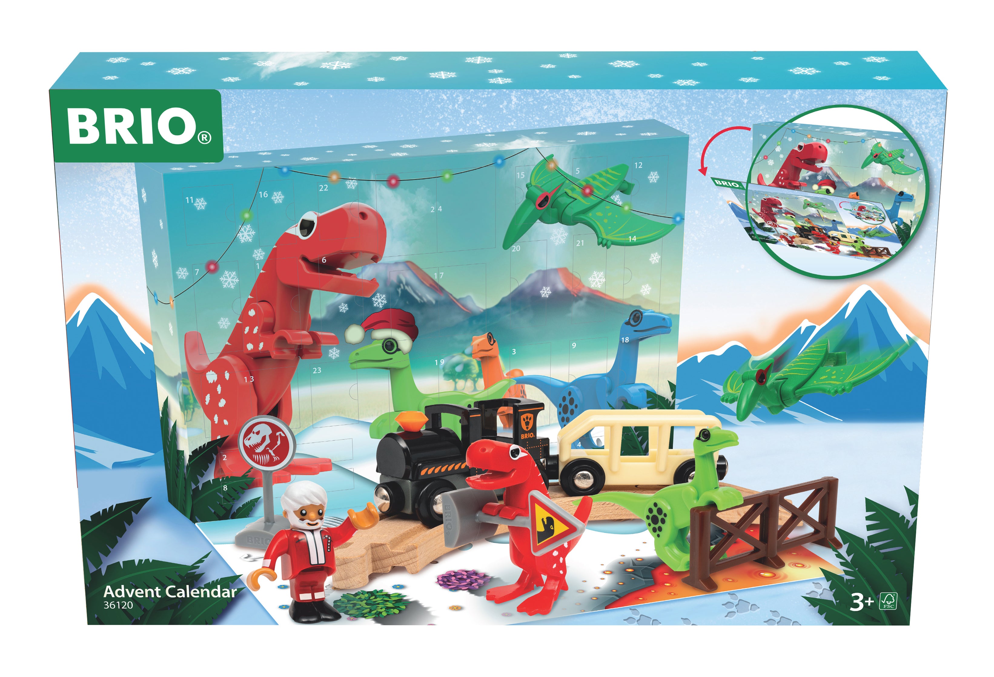 Adventskalender Dino Brio