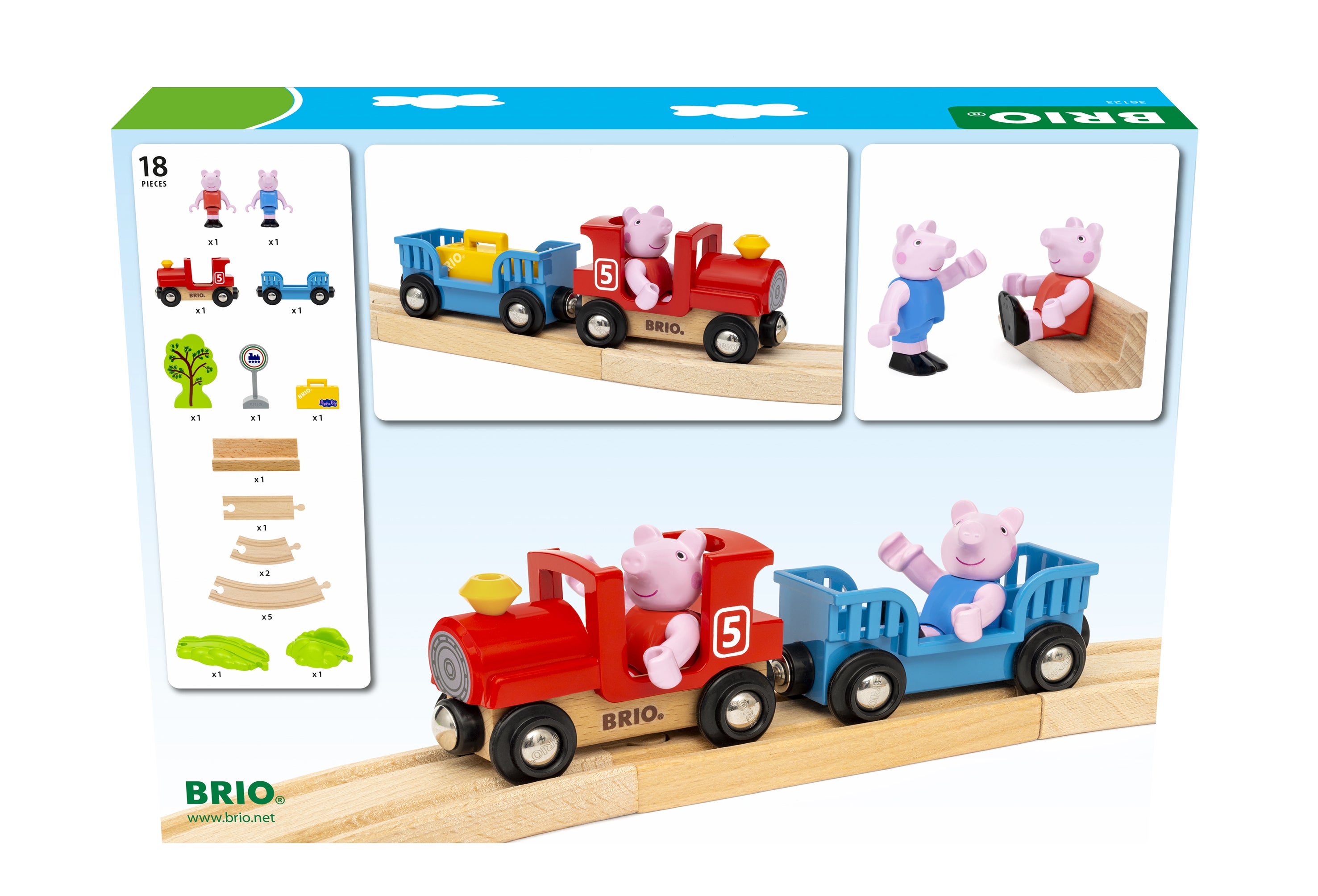 Peppa Pig Train Set Brio