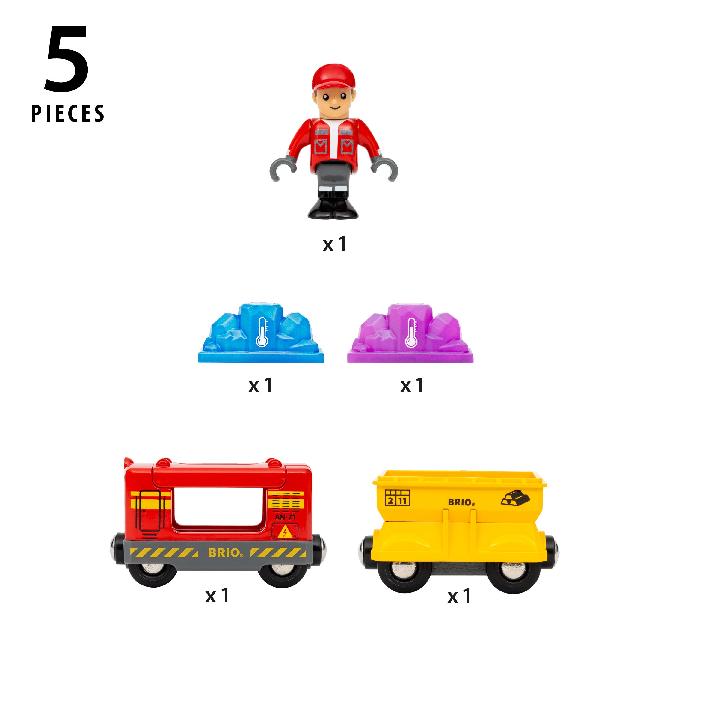 Gemstone Cargo Train Brio