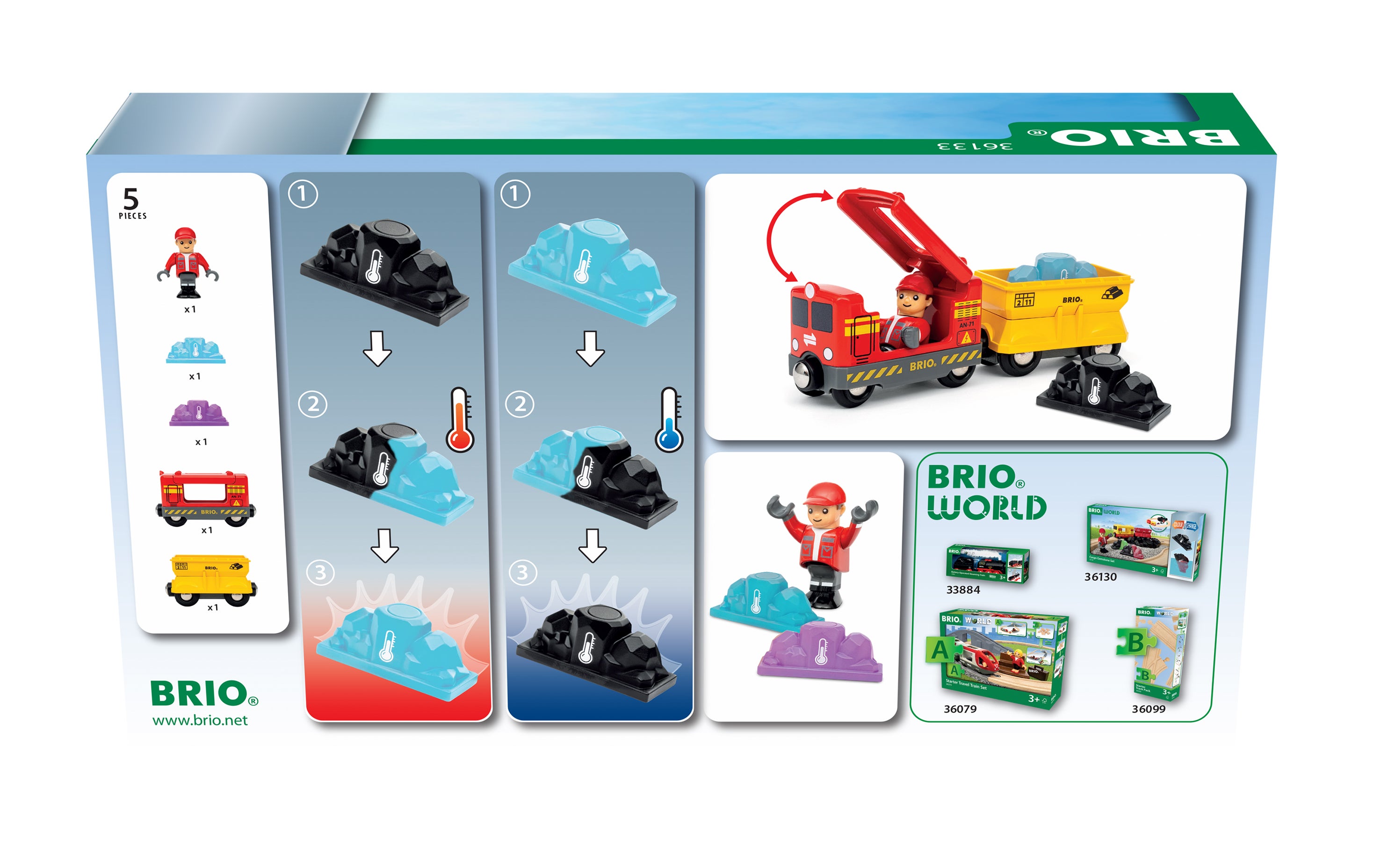 Gemstone Cargo Train Brio