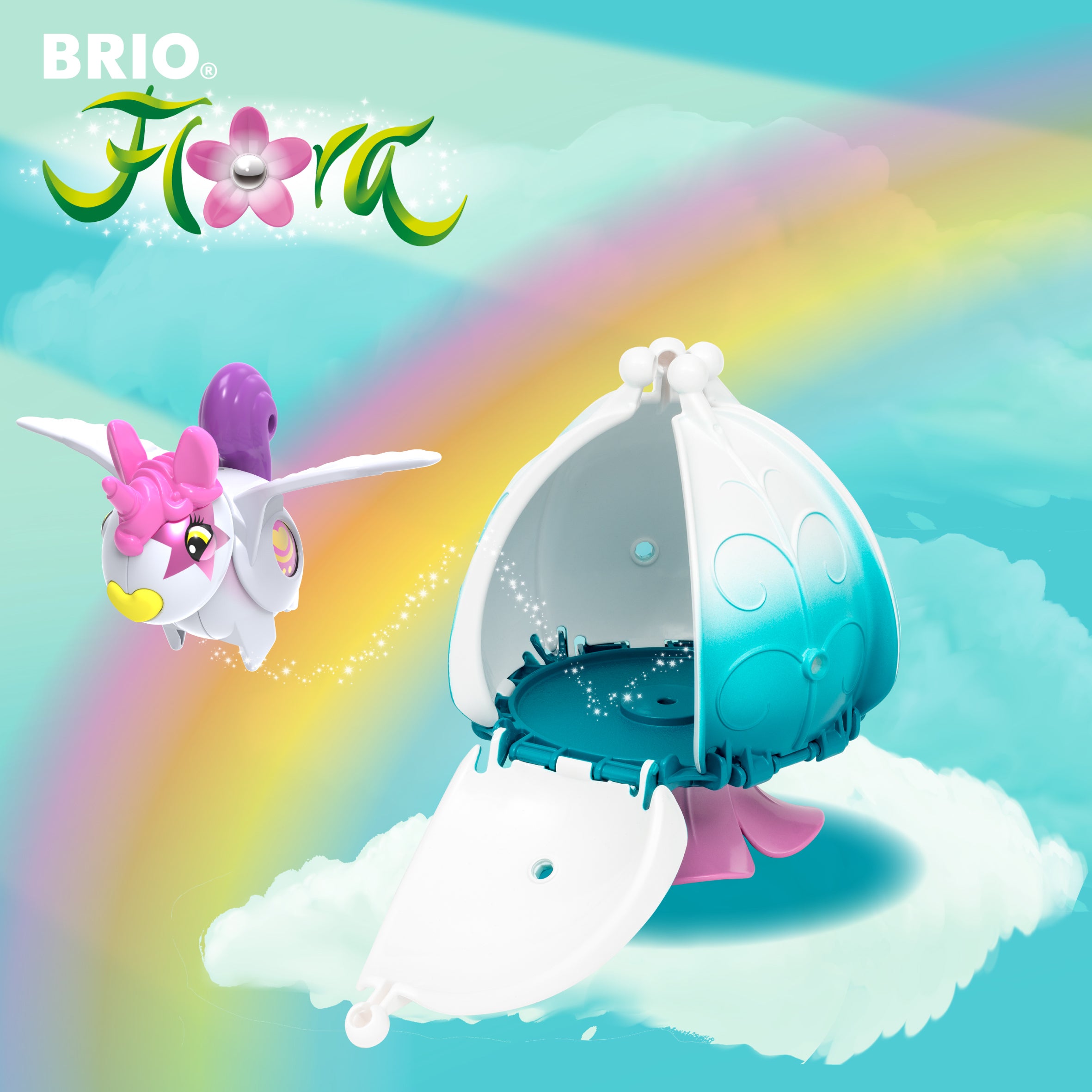 Flora Iris Flower House Brio