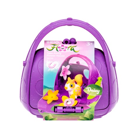 Leke Flora Take Along Flower House Brio