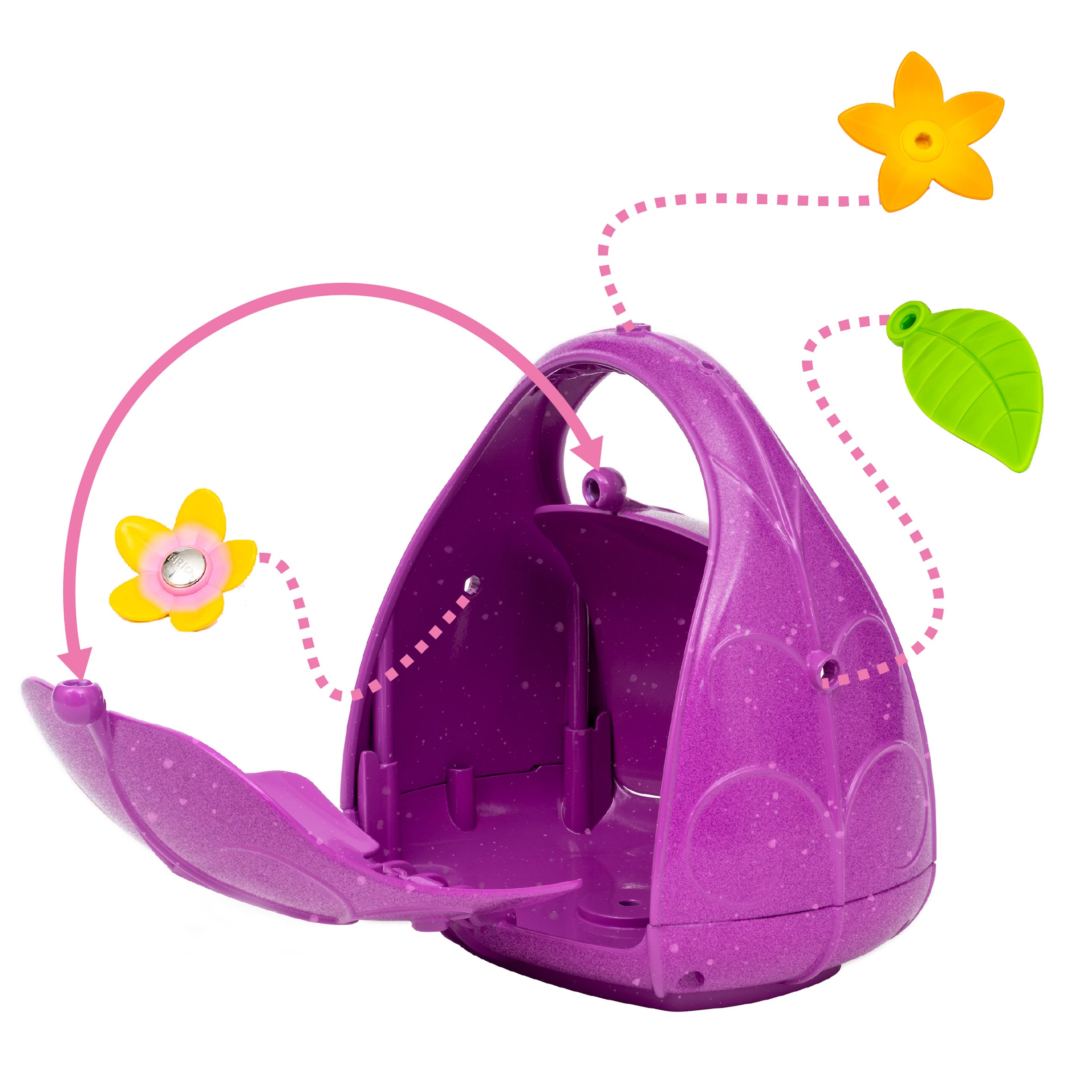 Leke Flora Take Along Flower House Brio