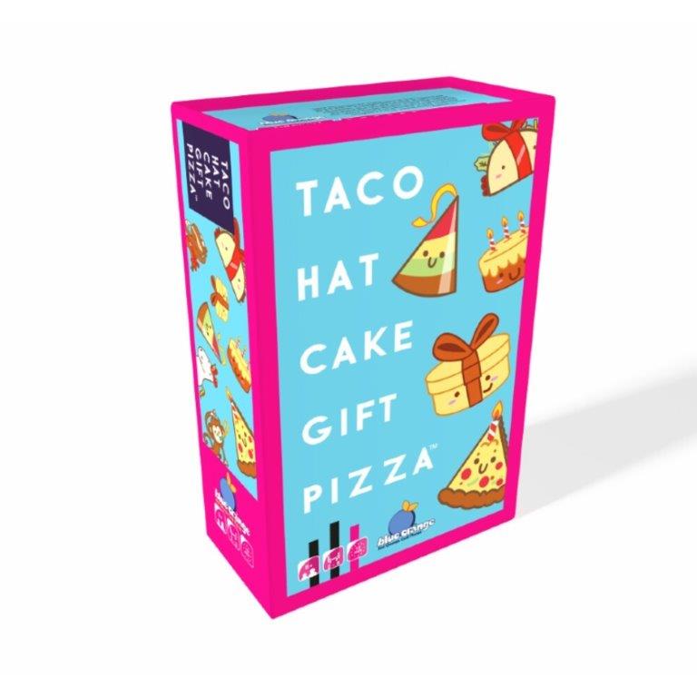 Spill Taco Hat Cake Gift Pizza Eng
