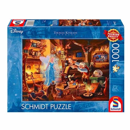 Puslespill Schmidt 1000 WD Kinkade Pinocchio