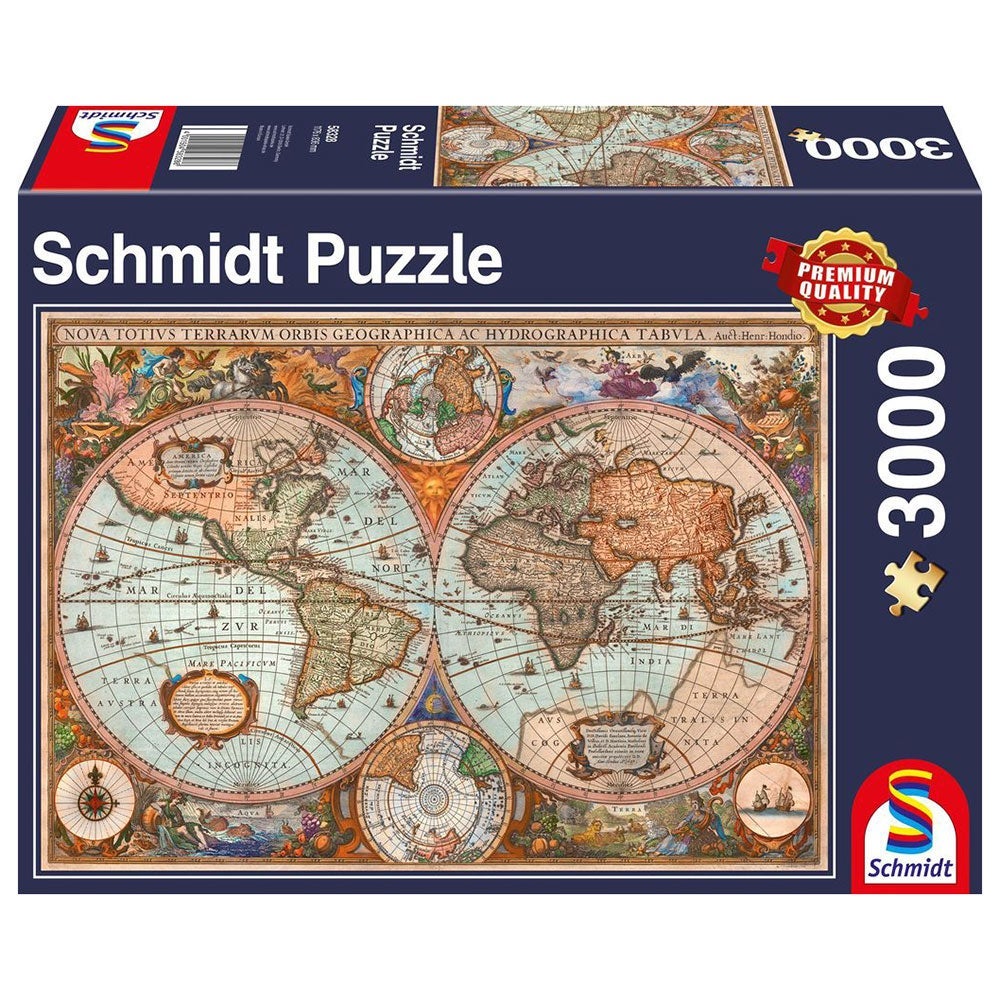 Puslespill Schmidt 3000 Ancient World Map