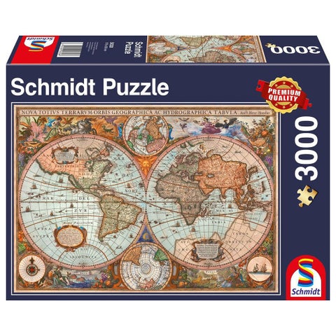 Puslespill Schmidt 3000 Ancient World Map
