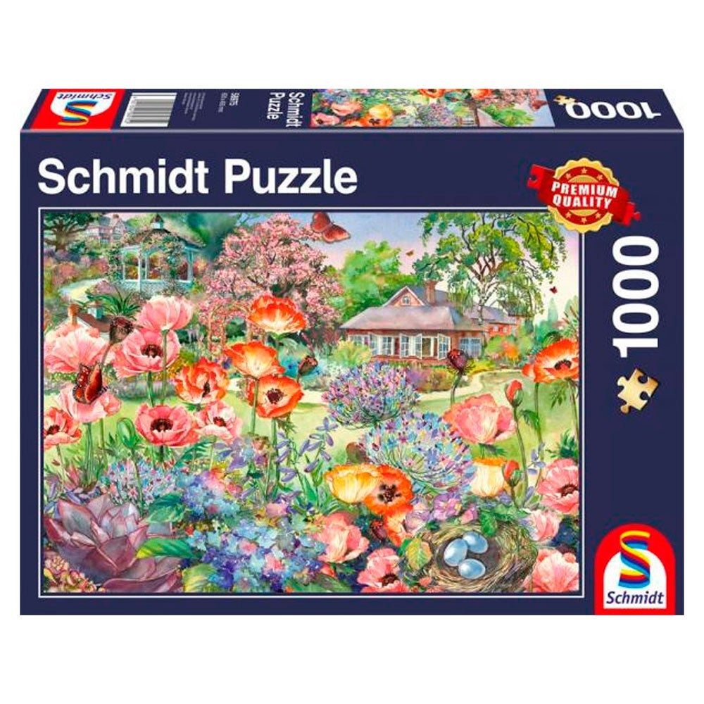 Puslespill Schmidt 1000 Blooming Garden