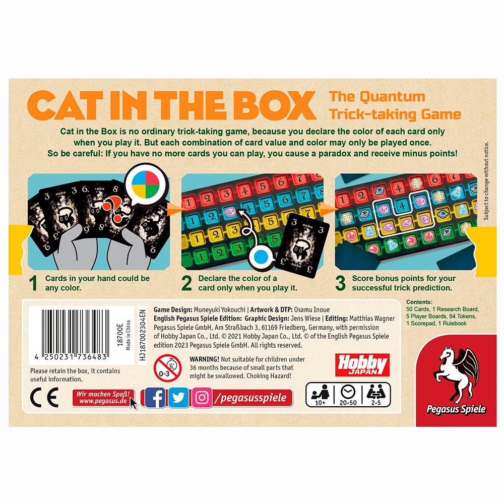 Spill Cat in the Box Eng
