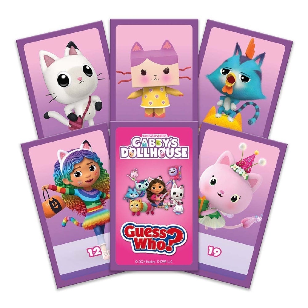 Spill Guess Who Gabbys Dollhouse
